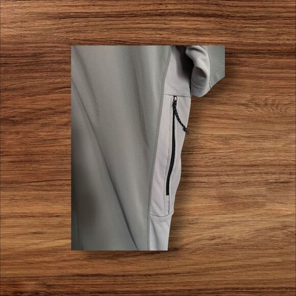 Mountain Hardwear Mens Gray Short Sleeve 1/4 Zip Cycling Athletic Jersey XL - Picture 4 of 16